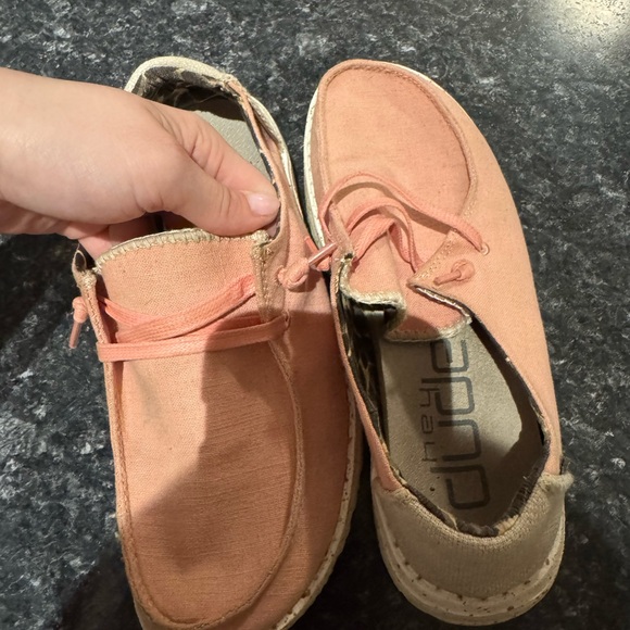 HeyDudes in Coral Pink - Picture 4 of 5